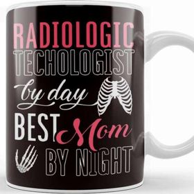Baskı Dükkanı Radiologic Technologist Mom Mother Radiographer Radiologist Kupa