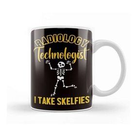 Baskı Dükkanı Radiology Technologist Skeleton Rad Tech Radiography Kupa