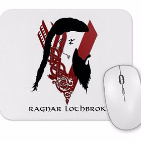 Baskı Dükkanı Ragnar Lothbrok Mouse Pad