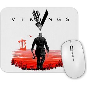 Baskı Dükkanı Ragnar Lothbrok Vikings Mouse Pad