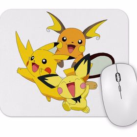 Baskı Dükkanı Raichu Pokemon Go Pikachu Mouse Pad