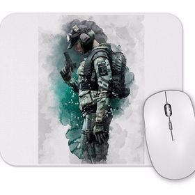Baskı Dükkanı Rainbow Six Siege Ela Mouse Pad