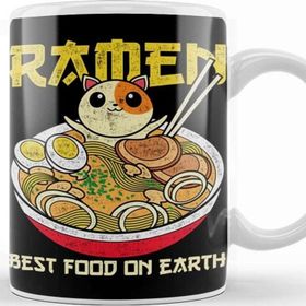 Baskı Dükkanı Ramen Best Food On Earth Ramen Kupa