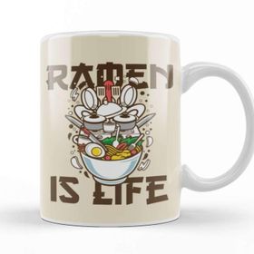 Baskı Dükkanı Ramen is Life Kupa