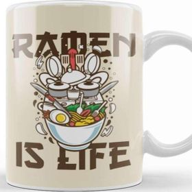 Baskı Dükkanı Ramen is Life Kupa