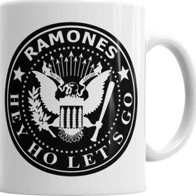 Baskı Dükkanı Ramones 02 Sihirli Porselen Kupa