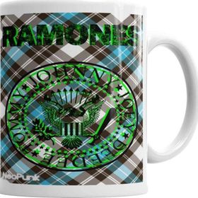 Baskı Dükkanı Ramones Verde By Neopunk Sihirli Porselen Kupa