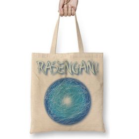 Baskı Dükkanı Rasengan Naruto Bez Uzun Saplı Krem Rengi Çanta