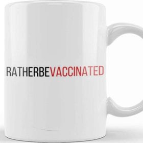 Baskı Dükkanı Ratherbevaccinated Kupa