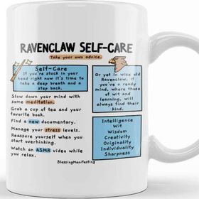 Baskı Dükkanı Ravenclaw Harry Potter Kupa
