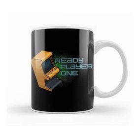 Baskı Dükkanı Ready Player One Retro Arcade Logo Kupa