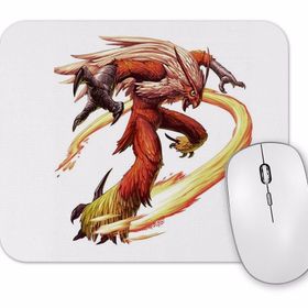 Baskı Dükkanı Realistic Blaziken Mouse Pad