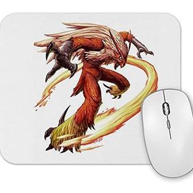 Baskı Dükkanı Realistic Blaziken Mouse Pad