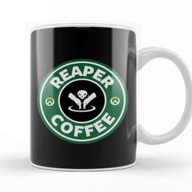 Baskı Dükkanı Reaper Coffee Overwatch Kupa