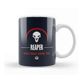 Baskı Dükkanı Reaper Death Walks Among You Overwatch Kupa