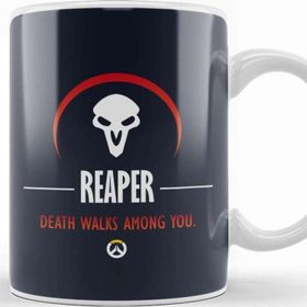 Baskı Dükkanı Reaper Death Walks Among You Overwatch Kupa