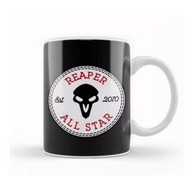 Baskı Dükkanı Reaper Overwatch All Star Converse Kupa