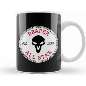 Baskı Dükkanı Reaper Overwatch All Star Converse Kupa