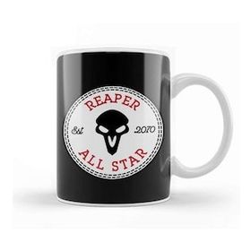 Baskı Dükkanı Reaper Overwatch All Star Converse Kupa