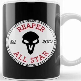 Baskı Dükkanı Reaper Overwatch All Star Converse Kupa