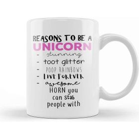 Baskı Dükkanı Reasons To Be A Unicorn Kupa