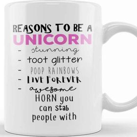 Baskı Dükkanı Reasons To Be A Unicorn Kupa