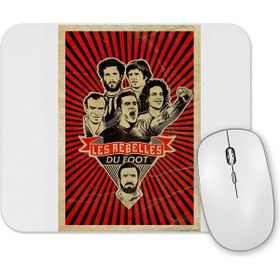 Baskı Dükkanı Rebeldes Do Futebol Branca Mouse Pad