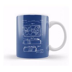 Baskı Dükkanı Record And Picture Player Patent Blueprint R M Like Kupa