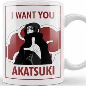 Baskı Dükkanı Recruta Akatsuki Naruto Sihirli Porselen Kupa
