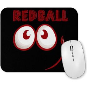 Baskı Dükkanı Red Ball 4 Smile Long Sleeve Mouse Pad