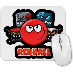 Baskı Dükkanı Red Ball 4 the Crew Adesivo Mouse Pad
