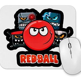 Baskı Dükkanı Red Ball 4 the Crew Adesivo Mouse Pad