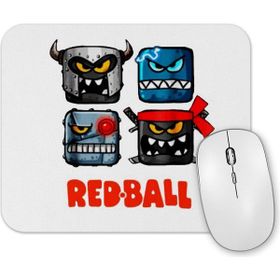 Baskı Dükkanı Red Ball 4 the Red Ball Mouse Pad