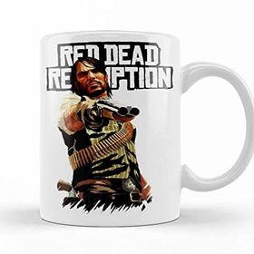Baskı Dükkanı Red Dead Redemption Porselen Kupa