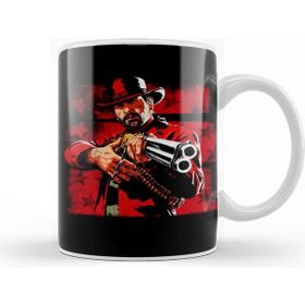 Baskı Dükkanı Red Dead Redemption Porselen Kupa
