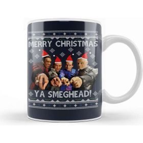 Baskı Dükkanı Red Dwarf Merry Christmas Ya Smeghead Kupa