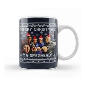 Baskı Dükkanı Red Dwarf Merry Christmas Ya Smeghead Kupa