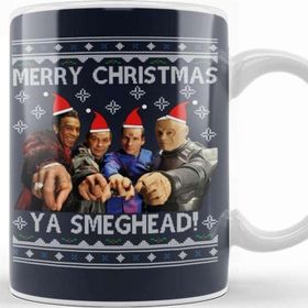 Baskı Dükkanı Red Dwarf Merry Christmas Ya Smeghead Kupa