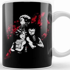 Baskı Dükkanı Red Guild Slayer Cartoon Porselen 330 ml Beyaz Kupa Bardak