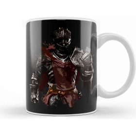 Baskı Dükkanı Red Knight Splatter Kupa