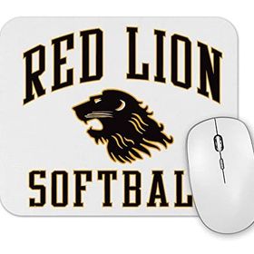 Baskı Dükkanı Red Lion Softball Mouse Pad