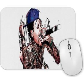Baskı Dükkanı Red Skull the Feels Tibia Mouse Pad