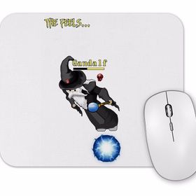 Baskı Dükkanı Red Skull the Feels Tibia Mouse Pad