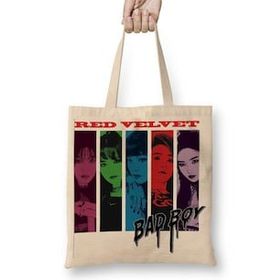Baskı Dükkanı Red Velvet Bad Boy 01 Bez Çanta