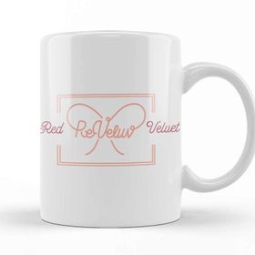 Baskı Dükkanı Red Velvet Reveluv Porselen Kupa