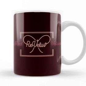 Baskı Dükkanı Red Velvet Reveluv Porselen Kupa