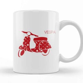 Baskı Dükkanı Red Vespa Kupa