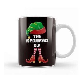 Baskı Dükkanı Redhead Elf Ginger Red Orange Haired Irish Red Head Kupa