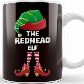 Baskı Dükkanı Redhead Elf Ginger Red Orange Haired Irish Red Head Kupa