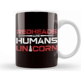 Baskı Dükkanı Redheads Human Unicorn Magic Ginger Red Orange Hair Irish Kupa